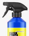 Matte Trigger Spray Bottle Mockup
