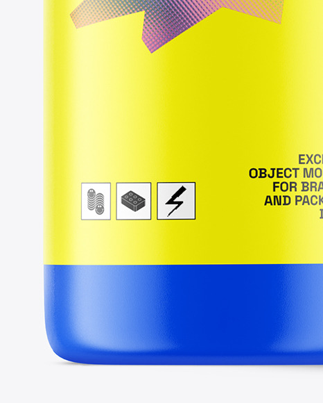 Matte Trigger Spray Bottle Mockup