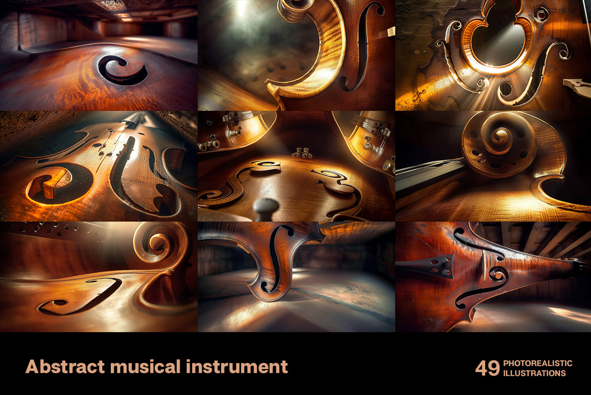 Abstract musical instruments Abstract musical instruments
