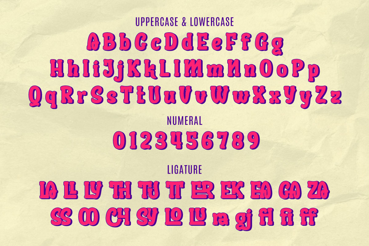 Ausyeik - Display Font Ausyeik - Display Font