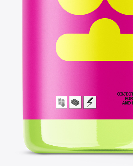 Clear Trigger Spray Bottle Mockup