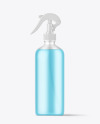 Frosted Trigger Spray Bottle Mockup Frosted Trigger Spray Bottle Mockup