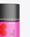 Matte Cosmetic Jar Mockup
