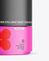 Matte Cosmetic Jar Mockup