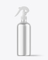 Metallic Trigger Spray Bottle Mockup