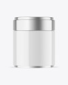 Glossy Tea Tin Can Mockup