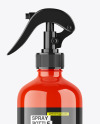 Glossy Trigger Spray Bottle Mockup Glossy Trigger Spray Bottle Mockup