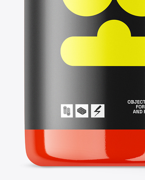 Glossy Trigger Spray Bottle Mockup Glossy Trigger Spray Bottle Mockup
