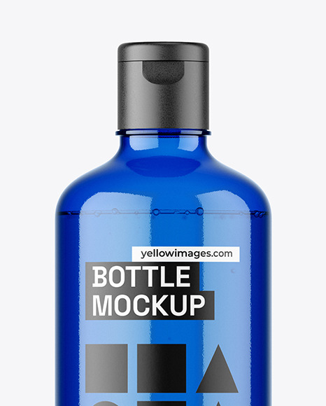 Blue Bottle Mockup