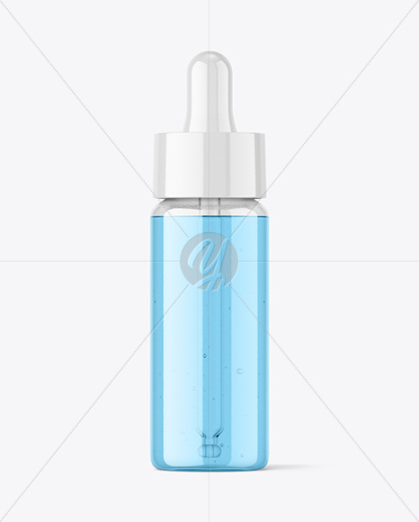 Clear Dropper Bottle Mockup