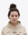 Girl in a Hoodie Mockup