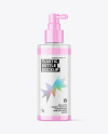 Clear Plastic Pump Bottle Mockup Clear Plastic Pump Bottle Mockup