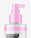 Clear Plastic Pump Bottle Mockup Clear Plastic Pump Bottle Mockup