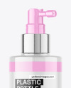 Clear Plastic Pump Bottle Mockup Clear Plastic Pump Bottle Mockup