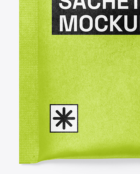 Kraft Sachet Mockup