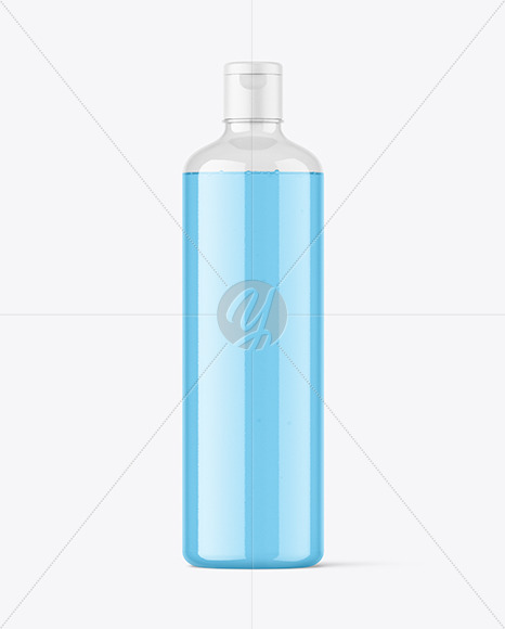 Clear Bottle Mockup