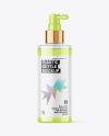Clear Plastic Pump Bottle Mockup Clear Plastic Pump Bottle Mockup