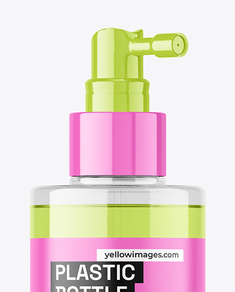 Clear Plastic Pump Bottle Mockup Clear Plastic Pump Bottle Mockup