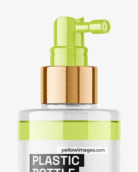 Clear Plastic Pump Bottle Mockup Clear Plastic Pump Bottle Mockup