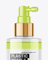 Clear Plastic Pump Bottle Mockup Clear Plastic Pump Bottle Mockup