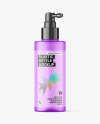Frosted Plastic Pump Bottle Mockup Frosted Plastic Pump Bottle Mockup