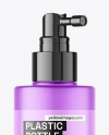 Frosted Plastic Pump Bottle Mockup Frosted Plastic Pump Bottle Mockup