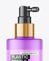 Frosted Plastic Pump Bottle Mockup Frosted Plastic Pump Bottle Mockup