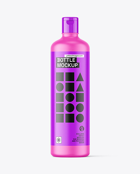 Matte Bottle Mockup