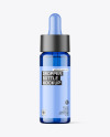 Blue Dropper Bottle Mockup Blue Dropper Bottle Mockup