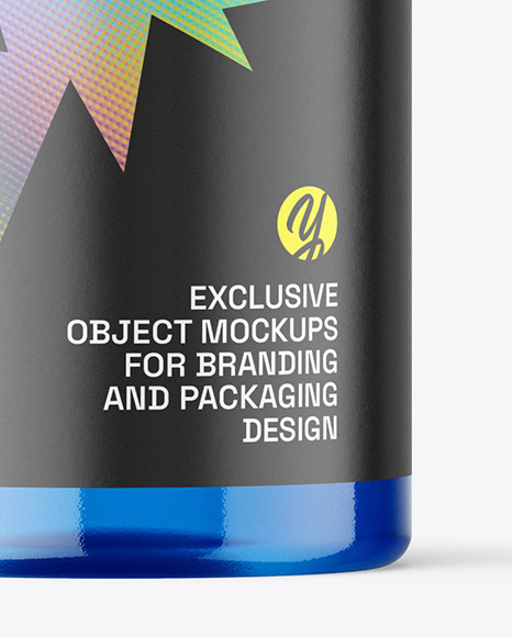Blue Plastic Pump Bottle Mockup Blue Plastic Pump Bottle Mockup