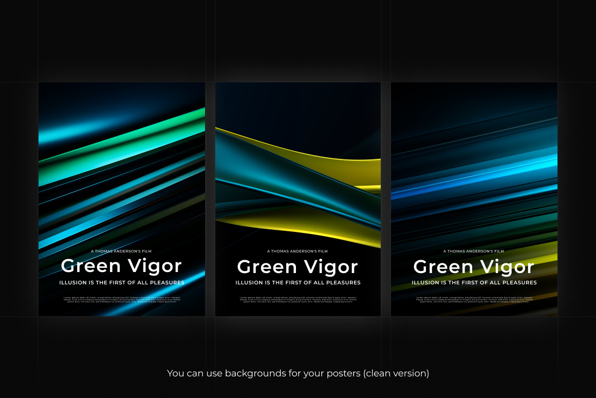 Green Vigor ❊ Background Set