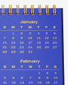 Desk Calendar Mockup