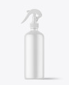 Matte Trigger Spray Bottle Mockup