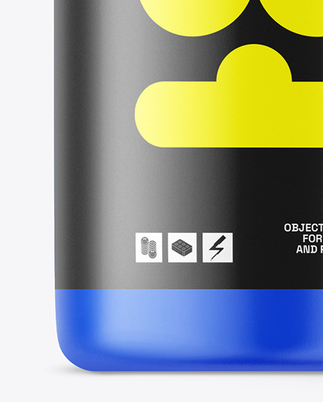 Matte Trigger Spray Bottle Mockup