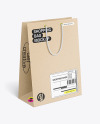 Kraft Paper Shopping Bag Mockup