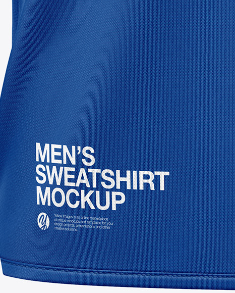 Men's Zip Sweatshirt Mockup