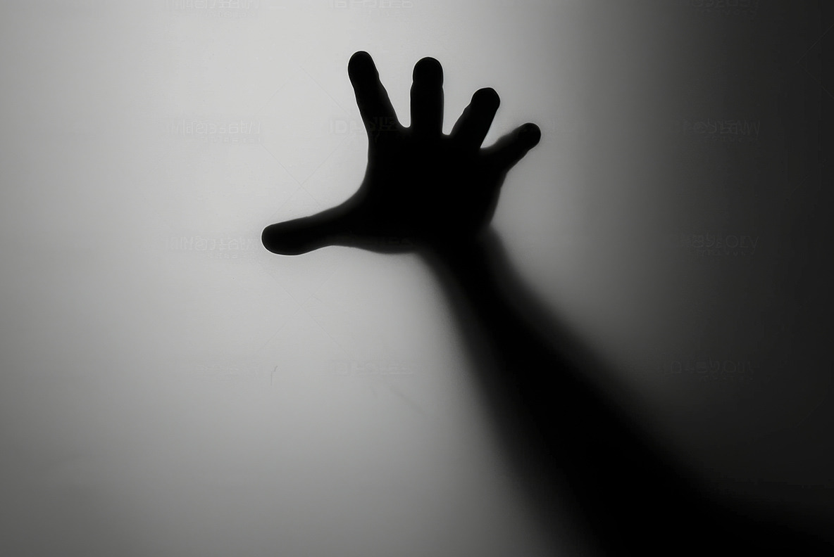 Hand silhouette Hand silhouette