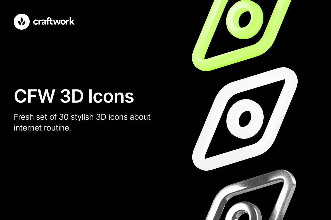 CFW 3D Icons