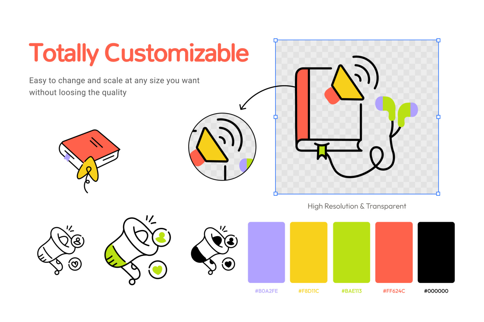 Animated Webinar Icon Set