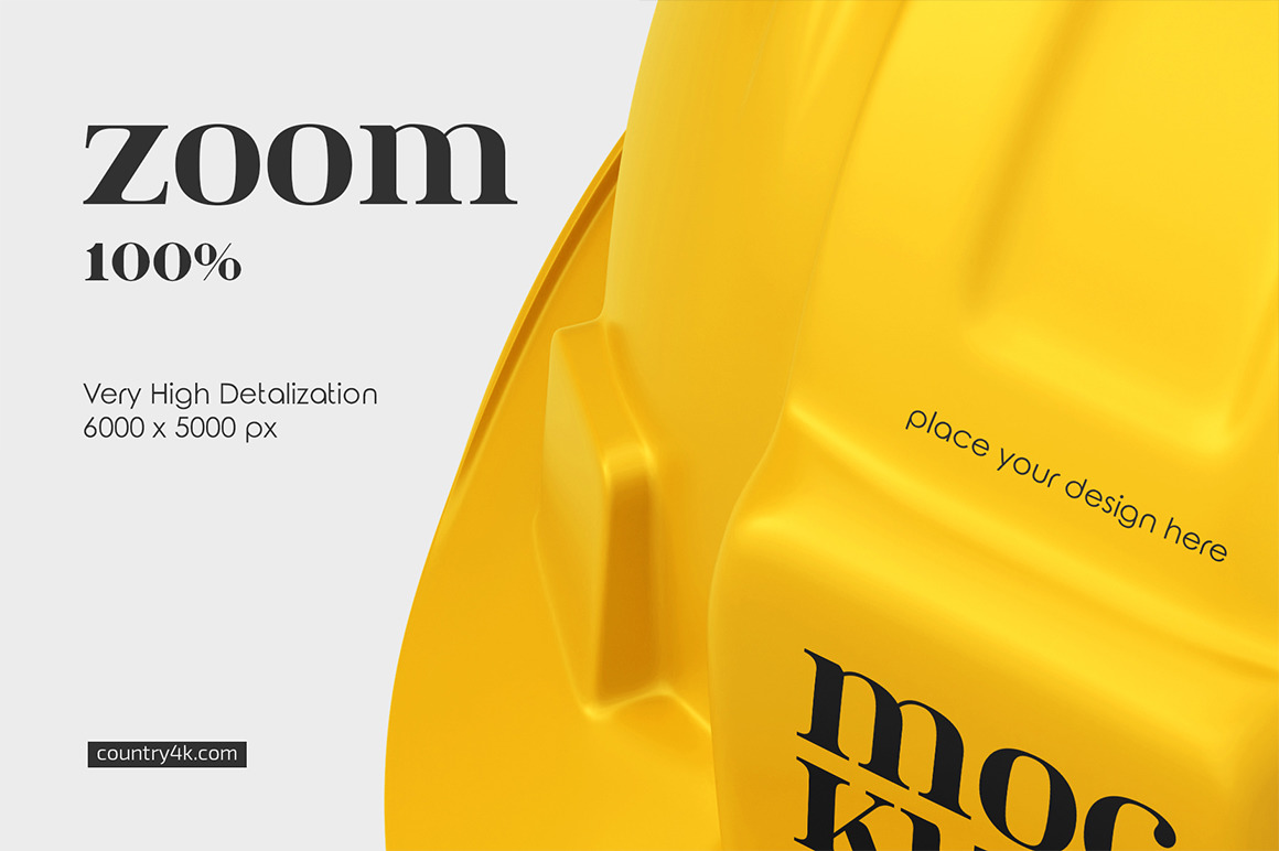 Construction Safety Helmet Mockup Construction Safety Helmet Mockup