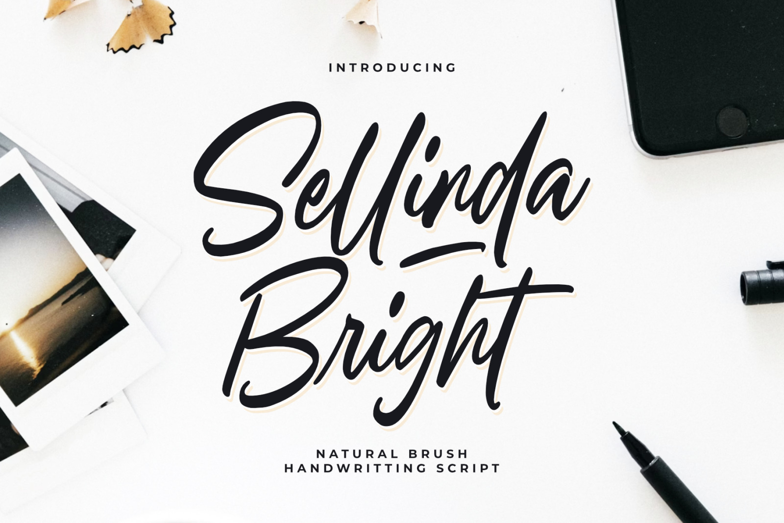 Sellinda Bright Handwriting Typeface Sellinda Bright Handwriting Typeface