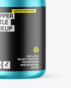 Matte Metallic Dropper Bottle Mockup