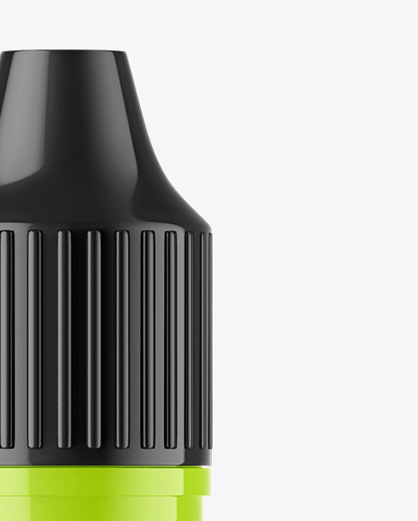 Glossy Dropper Bottle Mockup