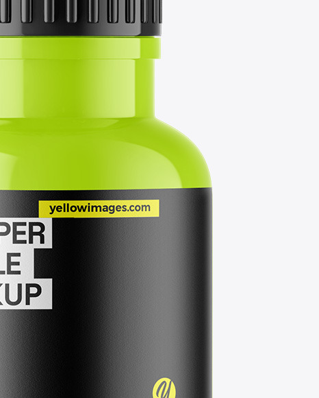 Glossy Dropper Bottle Mockup