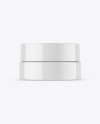 Glossy Cosmetic Jar Mockup