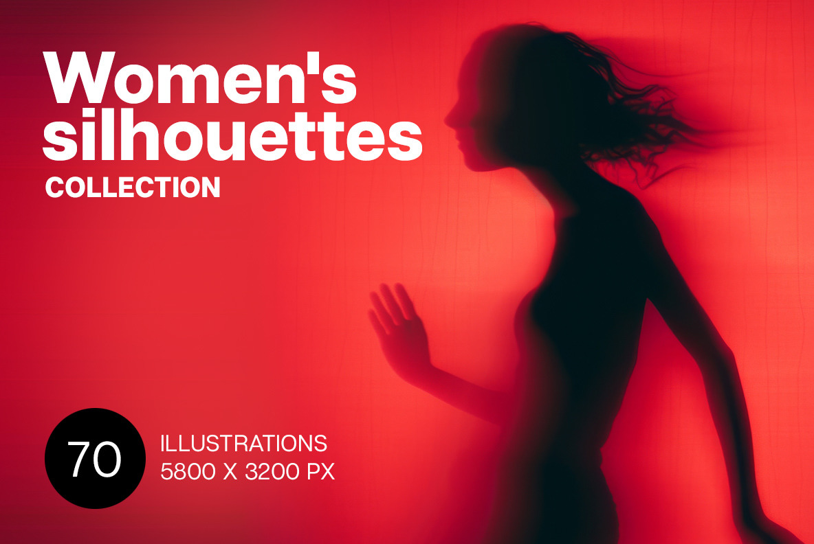 Women&#039;s silhouettes