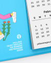 Desk Calendar Mockup