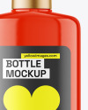 Glossy Plastic Bottle Mockup