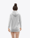 Girl in a Hoodie Mockup