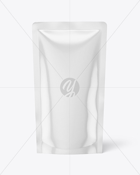 Glossy Stand-Up Pouch Mockup